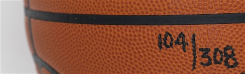 Kobe Bryant Signed Limited Edition Basketball -- Signed in 2001 After the Lakers First Two Championships -- With Upper Deck Authentication